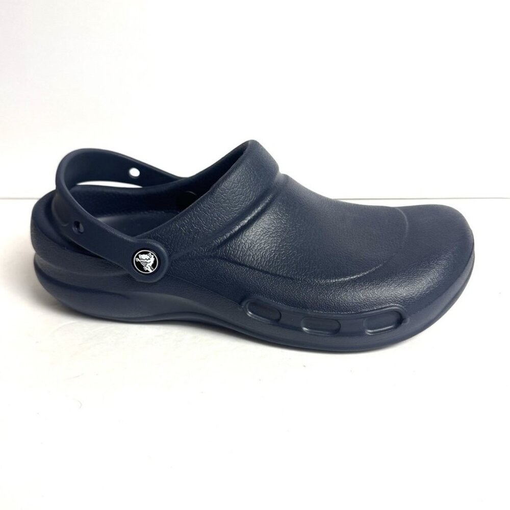 @Mjrnelson CROCS Navy Blue Mules & Clogs